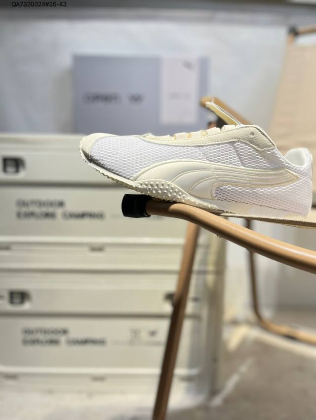 Puma H-Street 彪马薄底系列 复古运动休闲跑鞋 鞋面设计轻量透气 提供了舒适性和穿着感受 柔软内里材质 穿着更加舒适 橡胶鞋底提供持久的牵引力 货号