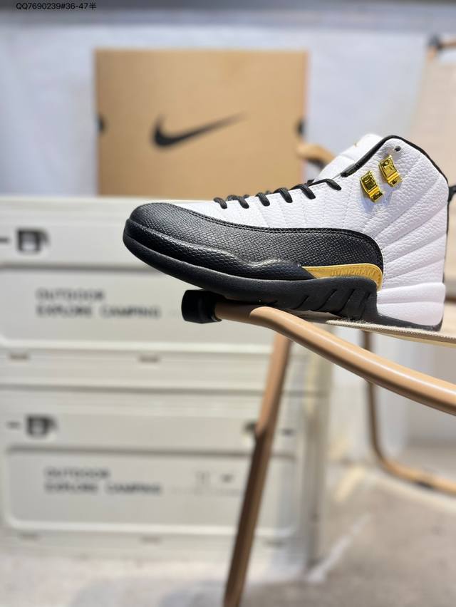 Air Jordan 12 Retro ”Flu Game“ 高帮 复刻病倒黑红 Aj12 乔丹12代 Aj12 乔12 高邦 复刻黑红 流感之战 乔丹篮球鞋系