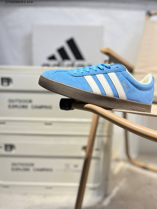 阿迪达斯Adidas Vl Court 3.0 Neo系列 新款 防滑轻便休闲板鞋 Hq 1 C7 235#35.5-45半