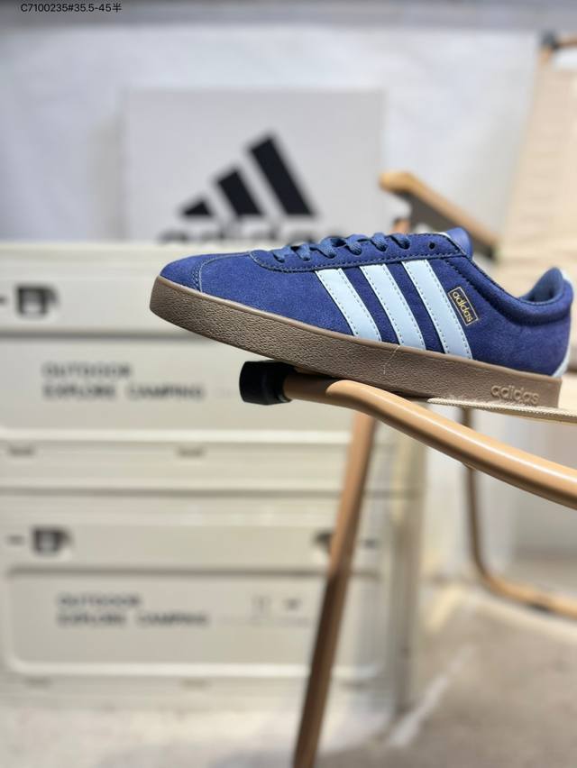 阿迪达斯Adidas Vl Court 3.0 Neo系列 新款 防滑轻便休闲板鞋 Hq 1 C7 235#35.5-45半