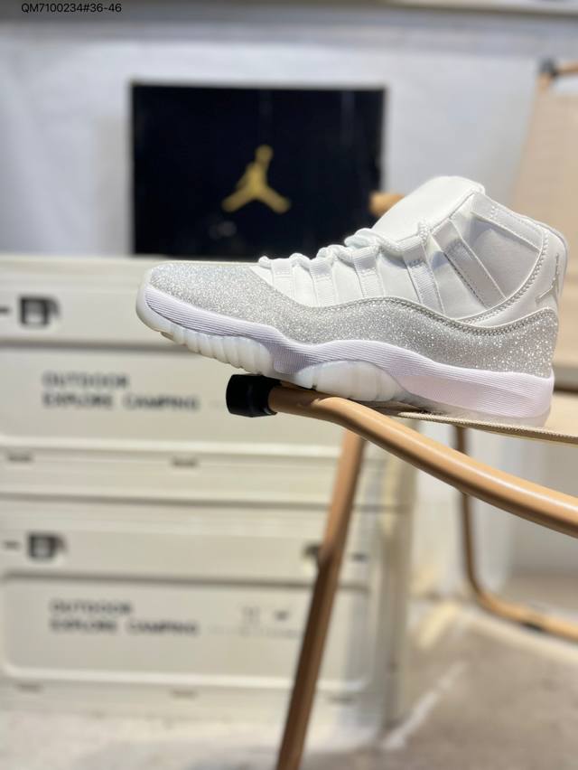 Air Jordan 11 Retro Low Concord Aj11代迈克尔 乔丹运动文化篮球鞋At7889 Qm7 234#36-46