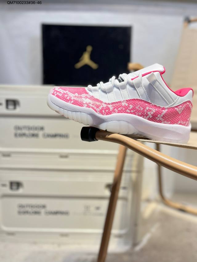 Air Jordan 11 Retro Low Concord Aj11代迈克尔 乔丹低帮运动文化篮球鞋Ah7860 Qm7 233#36-46
