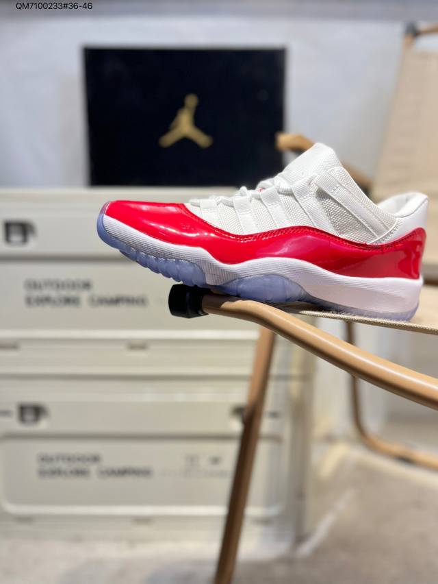 Air Jordan 11 Retro Low Concord Aj11代迈克尔 乔丹低帮运动文化篮球鞋Ah7860 Qm7 233#36-46