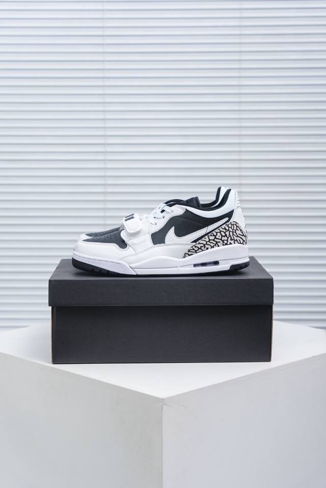 核心私 Nike Air Jordan Legacy 312 Low 乔丹 Aj 312 最强三合一混合版 有着交错结合的设计，它的名字就展现出它所包含的鞋款元