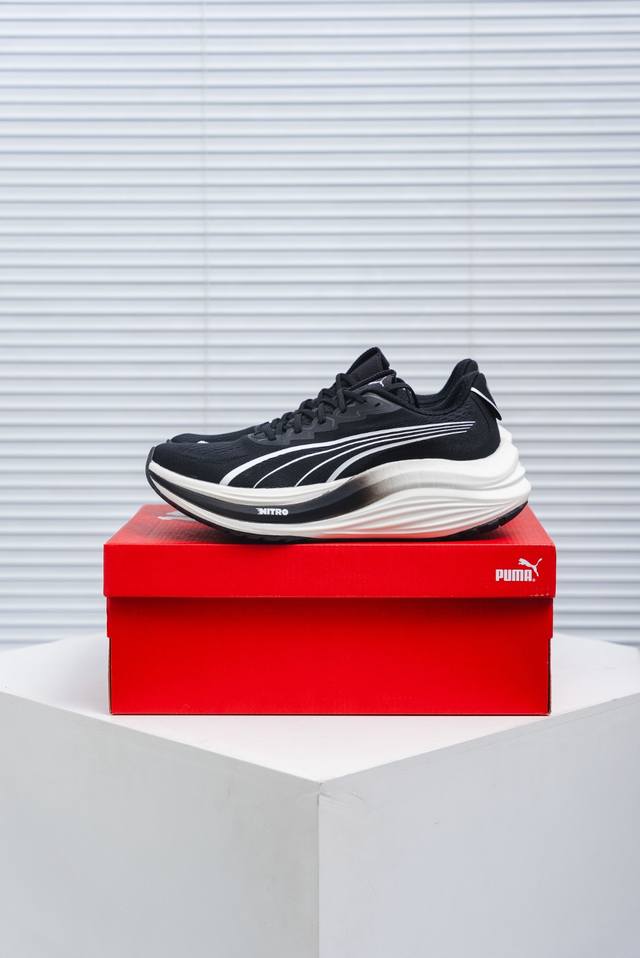 核心私 Puma Deviate Nitro 彪破精英顶缓系列低帮氮气超轻量竞速休闲运动慢跑鞋 货号：310089 01 尺码：36 37 37.5 38 39
