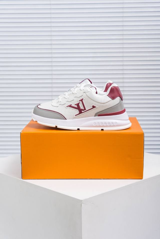 核心私 路易威登Louis Vuitton Trainer Sneaker Low 运动系列低帮复古百搭休闲运动文化篮球板鞋“ Virgil Abloh 从复古