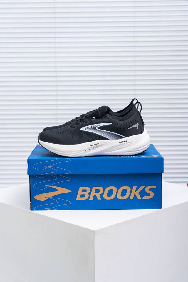 核心私 Brooks Glycerin甘油22跑鞋男子缓震马拉松慢跑鞋 尺码：36 37 37.5 38 39 39.5 40 40.5 41.5 42 42.