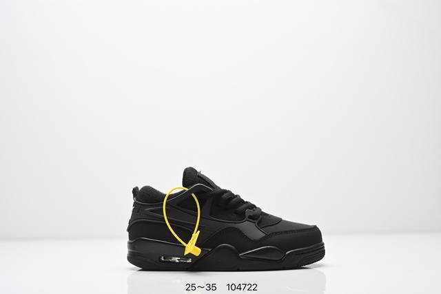 童鞋Air Jordan Aj4 Rm 重制版低帮复古篮球鞋 实拍首发 采用了低帮的设计 并保留了众多Aj4的经典元素 鞋身以皮革 麂皮材质拼接打造 Aj4经典