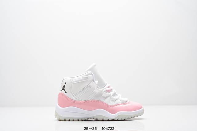 童鞋Air Jordan 11 “Concord”Aj11高帮运动实战篮球鞋 Cd6846-102 尺码：25～35 Id:104722