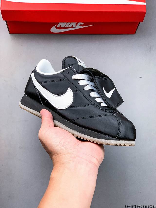 公司级！耐克Nike Classic Cortez Nylon 阿甘经典休闲运动鞋 0625289X21