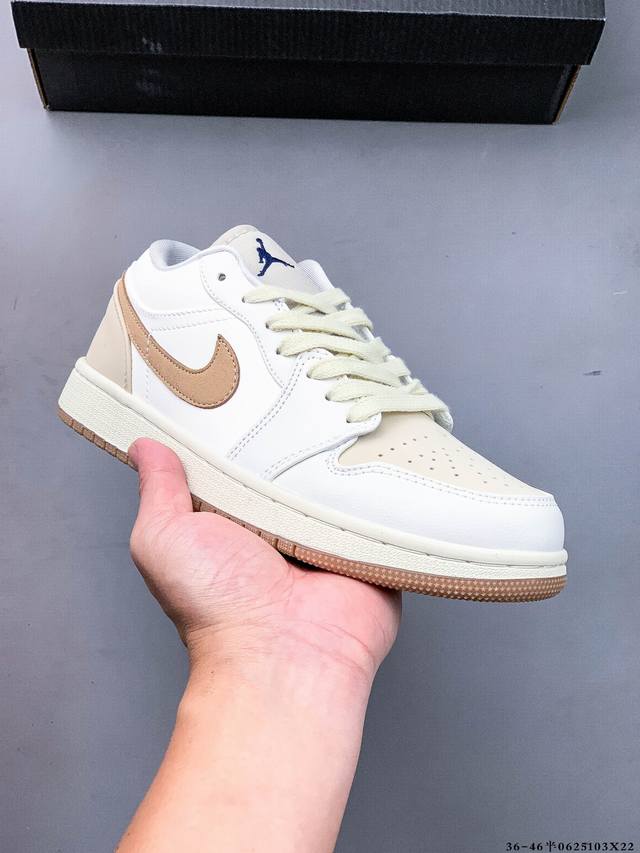 二层真标！耐克Nike Air Jordan Low 1 乔1低帮经典休闲鞋 0625103X22