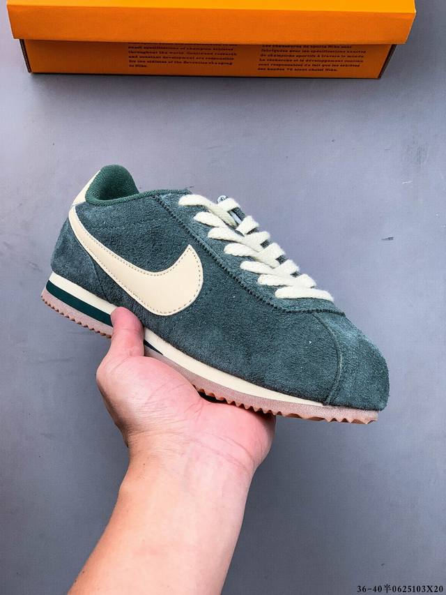 公司级！耐克Nike Classic Cortez Nylon 阿甘经典休闲运动鞋 0625103X20