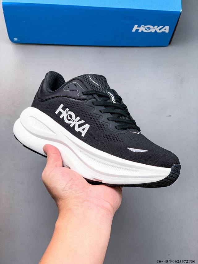 集图 公司级！Hoka One One Bondi 9 余文乐同款 新款缓震跑鞋 万众期待的Bondi系列终于迎来了更新，作为Hoka缓震跑鞋的杠把子，Bond