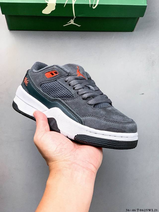 集图 Jordan Flight Court Sp “Tela” 2025新款百搭滑板鞋 Jordan Brand 首度携手 Who Decides War 联