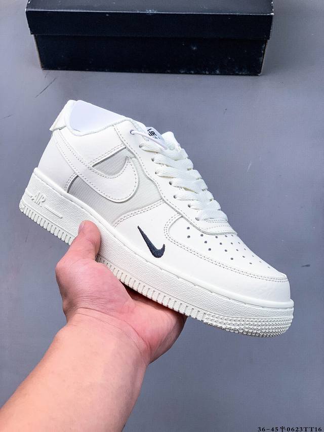 二层真标！耐克Nike Air Force 1 Low 空军一号低帮经典百搭休闲板鞋 0623Tt16