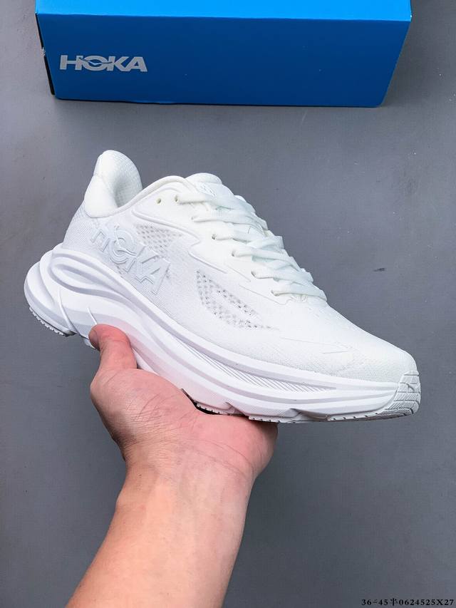 公司级！新款 Hoka One One Clifton 10 克利夫顿10代 休闲跑步鞋轻量缓震运动鞋 0624525X27