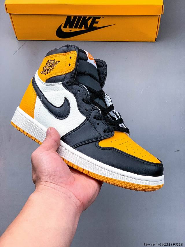 头层真标！耐克Nike Air Jordan 1 Aj1乔丹一代高帮复古文化休闲运动篮球鞋 0623289X28
