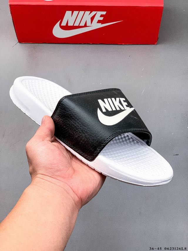耐克Nike Wmns Benassi Jdi 经典百搭休闲拖鞋 0623126L8