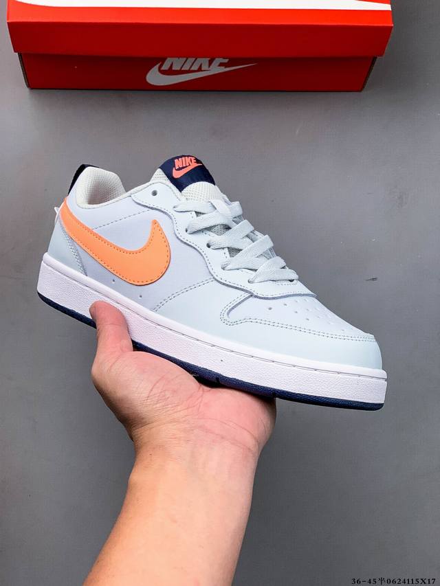 耐克 Nike Court Borough Low 低帮百搭休闲运动鞋 0624115X17