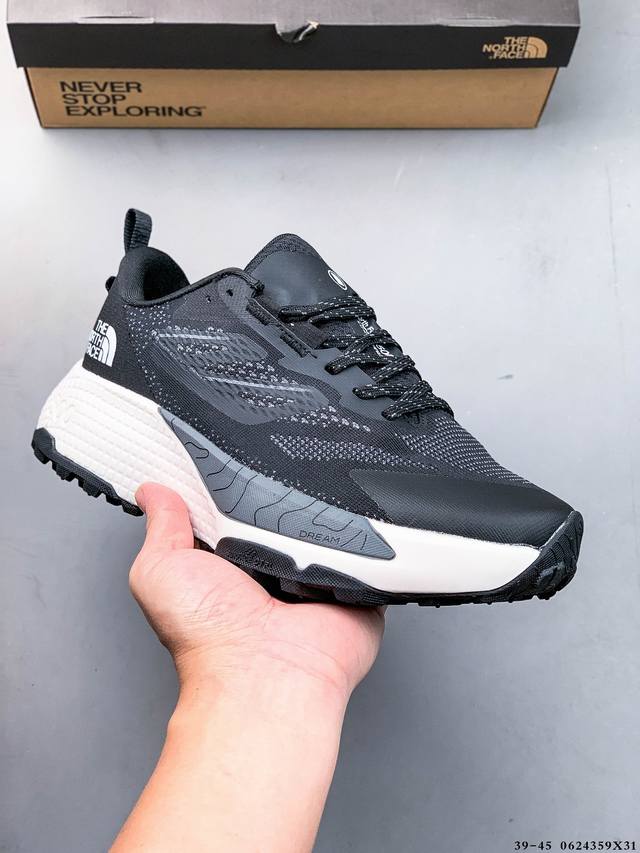 集图 The North Face Altamesa 500 北面缓震越野跑鞋户外透气徒步鞋 中底搭载的是 The North Face 专研的Dream超临界