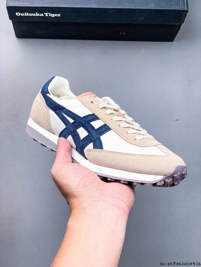 集图 亚瑟士鬼冢虎Asics Tiger Edr 78 系列超舒适缓震复合底休闲慢跑鞋 0624119Y26