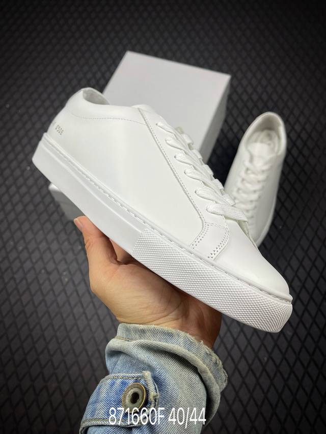 Fcommon Projects 扁头小白鞋 经典小白鞋 为了此款鞋子做到极致 已经报废几双原鞋 力争做好1.1 独家磨具 进口皮料 还原度最高 可提供原版对比