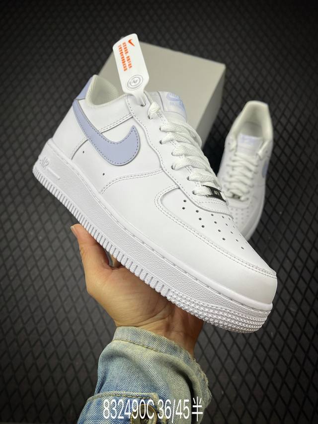 C Nike Air Force 1'07 Low 空军一号低帮休闲板鞋 Fj4146-117 #原楦头原纸板 原装鞋盒 定制五金配件 内置全掌气垫 原厂鞋底
