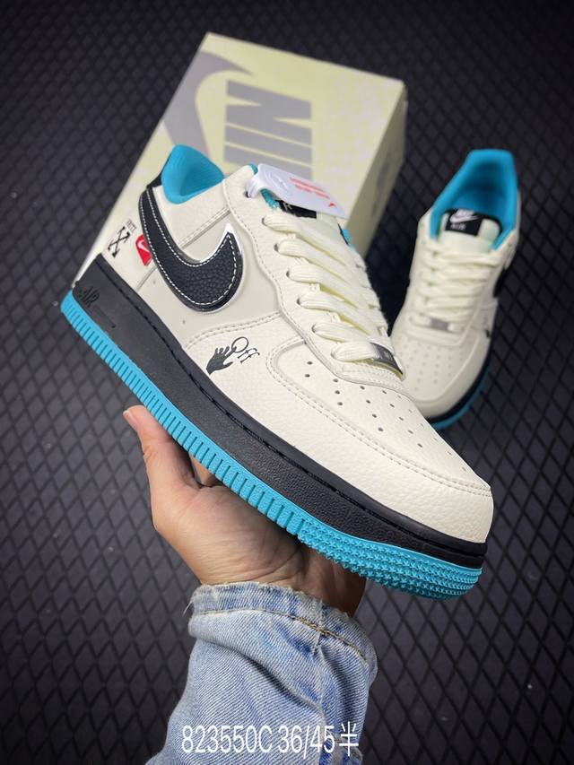 C 公司级Nike Air Force 1‘07 Lv8 原楦头原纸板 打造纯正低帮空军版型 专注外贸渠道 全掌内置蜂窝气垫 原盒配件 原厂中底钢印、拉帮完美