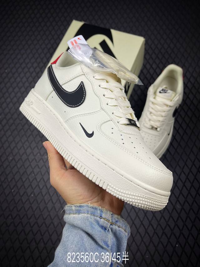 C 公司级Nike Air Force 1‘07 Lv8 原楦头原纸板 打造纯正低帮空军版型 专注外贸渠道 全掌内置蜂窝气垫 原盒配件 原厂中底钢印、拉帮完美