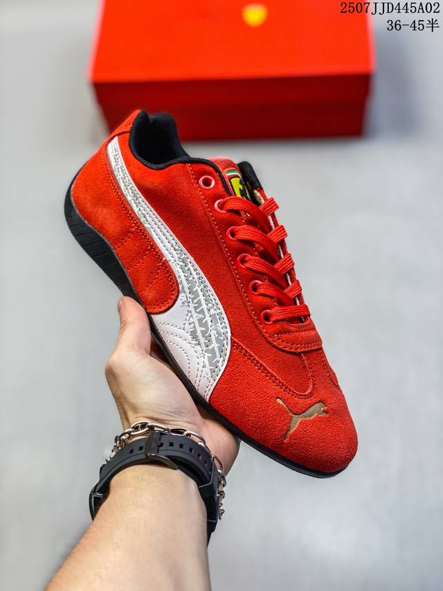 Puma Speedcat Og 彪马罗马阿莫尔系列百搭单品 复古运动休闲赛车跑鞋 以趣味十足又前卫复古的设计引领潮流将赛道精神融入街头时尚 开启前卫竞速之旅主