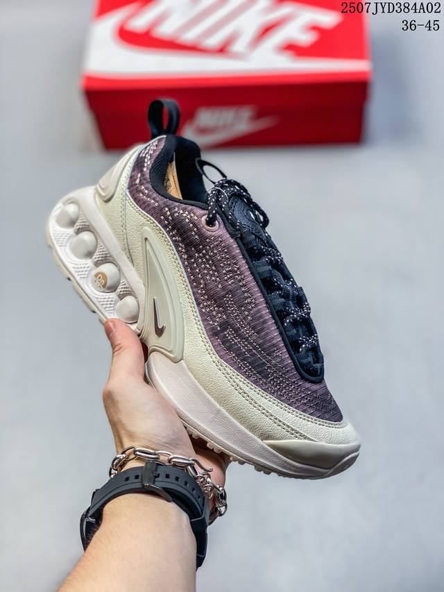 Nike Air Max Dn8 舒适减震防滑耐磨低帮跑步鞋 男女同款 Nike 旗下 Air Max 家族正式迎来最新成员 Air Max Dn8，此鞋款旨在