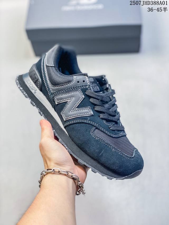 New Balance新款男女鞋574系列复古运动鞋Nb跑步鞋慢跑鞋Ml574Eve 尺码：见图 编码：07Jhd388A01