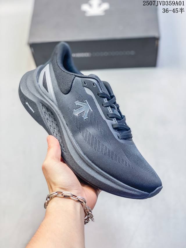 公司级迪桑特Descente Run Step 舒适百搭减震耐磨轻便 低帮 休闲训练长跑城市通勤跑步鞋 货号:Sq113Rrn14 尺码:36 36.5 37.