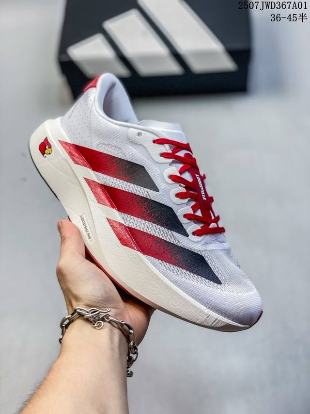 阿迪达斯Adidas Adizero Evo Sl M 轻盈跑鞋耐磨减震专业跑步鞋 货号：Jq4576 码数：36 37 38 39 40 41 42 43 4