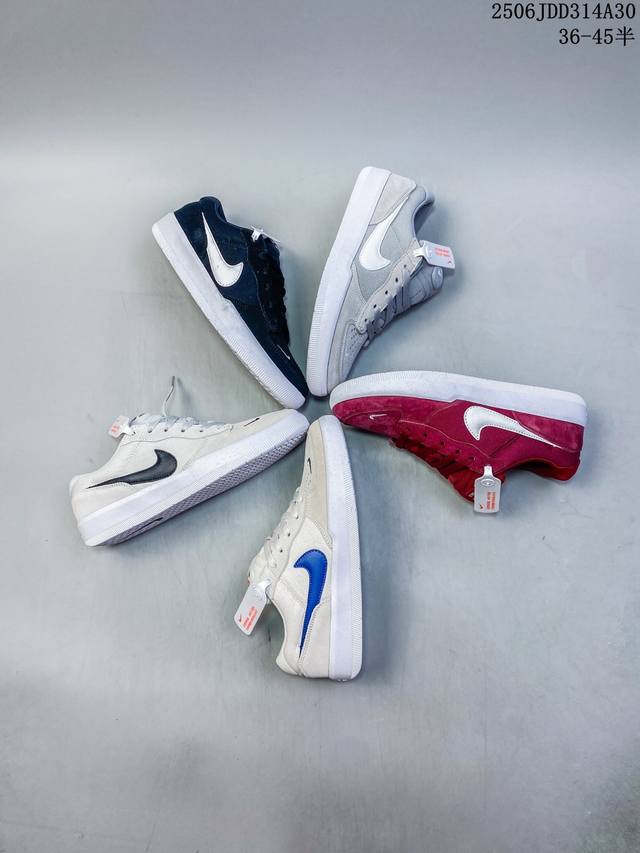 耐克Nike Sb Force 58 耐克简版复古休闲运动滑板鞋 货号：Cz2959 001 码数：36 36.5 37.5 38 38.5 39 40 40.
