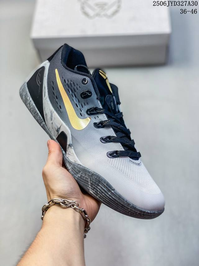 纤维气垫 Nike Kobe 9 Elite 科比9代 贾卡面 男女子 篮球鞋 尺码：见图 编码：06Jyd327A30