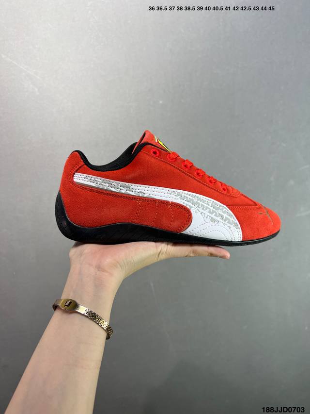 Puma Speedcat Og 百搭单品公司级 彪马 Puma Speedcat Og 舒适运动 防滑轻便 低帮 生活休闲鞋 男女款运动休闲鞋达人推荐新品货号