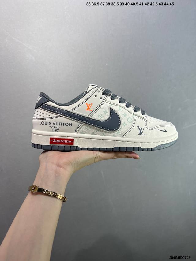 公司级Nk Dunk Low 定制配色 Yx5066-241 大厂出品 极力推荐 原装头层材料 独家版型蒸餾加工帶來的是更好的视觉和脚感体验大厂纯原品质出货 清