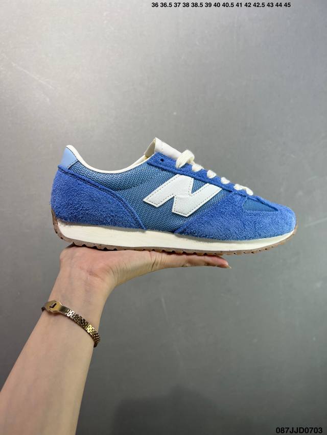 New Balance Nb 471系列 织物牛剖层革 复古时尚 防滑耐磨低帮 生活休闲鞋 货号:U471Al 尺码:36-45 Id:087Jjd0703