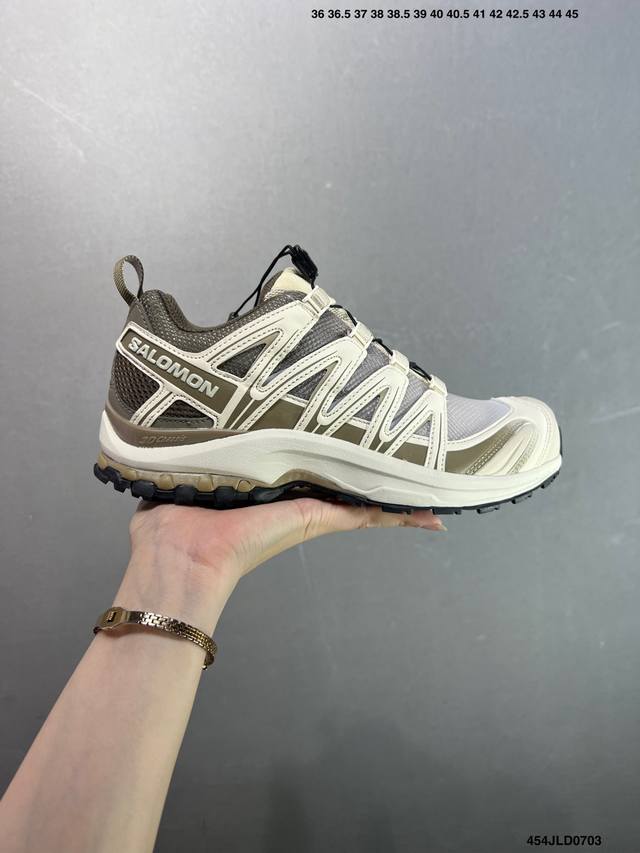公司级Salomon Xa Pro Xt-6 Expanse萨洛蒙户外越野跑鞋 鞋面采用Sensifit贴合技术 全方位贴合包裹脚型 鞋跟部鞋底牵引设计 提供强
