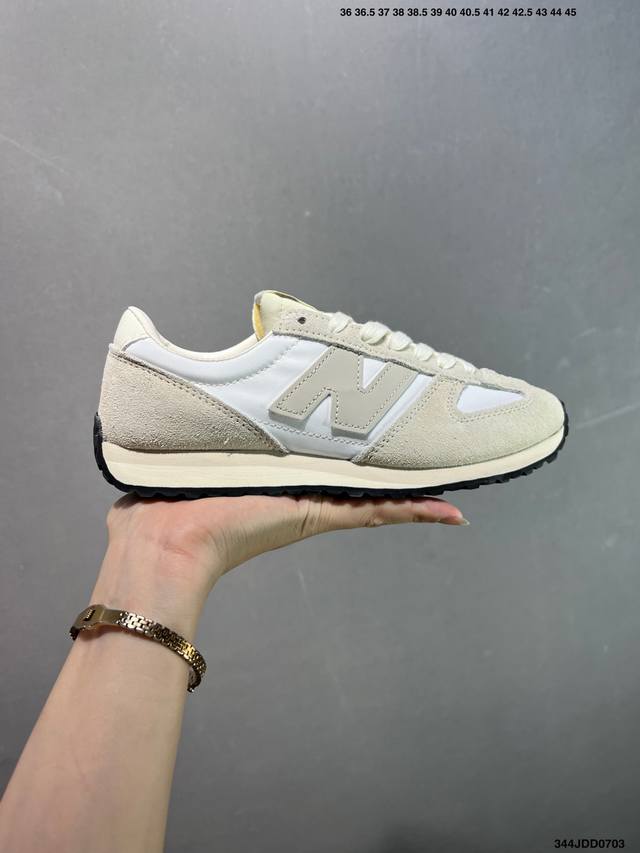New Balance Nb 471系列 织物牛剖层革 复古时尚 防滑耐磨低帮 生活休闲鞋 货号:U471Al 尺码:36-45 Id:344Jdd0703