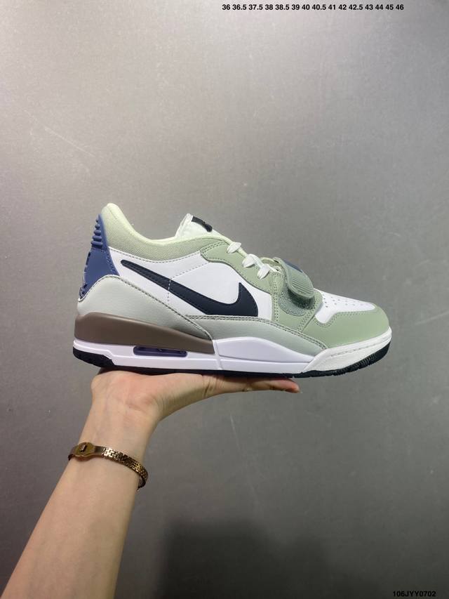 公司级耐克 Nike Aj312 Air Jordan Legacy 312 Nrg“Pure White” 官方货号:Cd7069 141乔丹联名号称 “最强