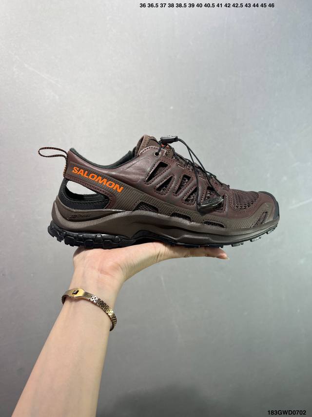公司级Salomon Xa Pro Xt-6 Expanse萨洛蒙户外越野跑鞋 鞋面采用Sensifit贴合技术 全方位贴合包裹脚型 鞋跟部鞋底牵引设计 提供强