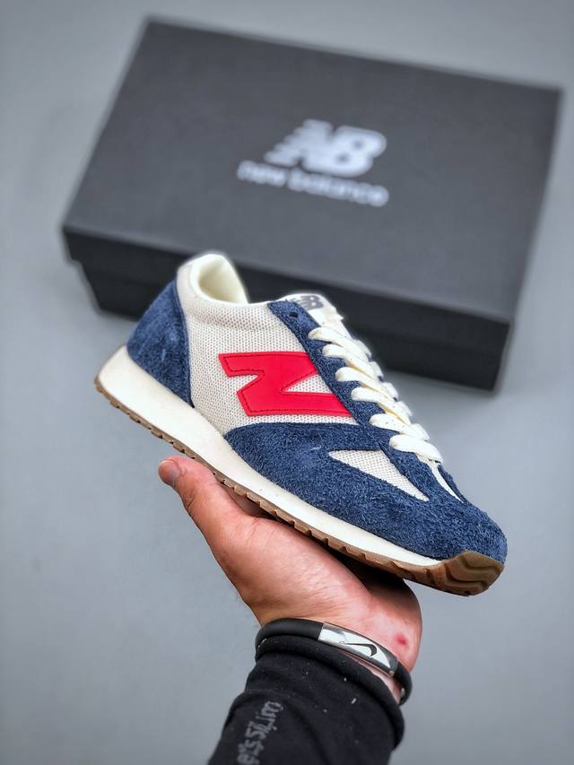 福利 New Balance 新百伦 U471 复古休闲鞋 正确长绒鞋面 正确头层皮”N“字Logo 真皮纹理清晰可见 高弹大底 正确半透油蜡试脚纸 正确中底