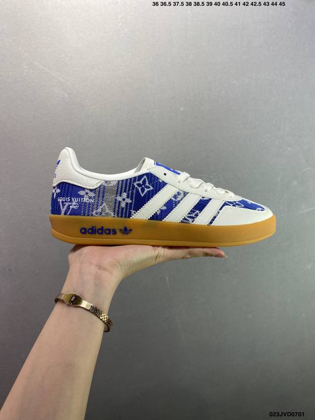 公司级 Ad Original Samba Og 复古经典轻便板鞋 口碑大厂出品 正确烫金高频细节 原装纳米超迁皮料 独家私模橡胶大底 原盒原配 这款桑巴鞋展示