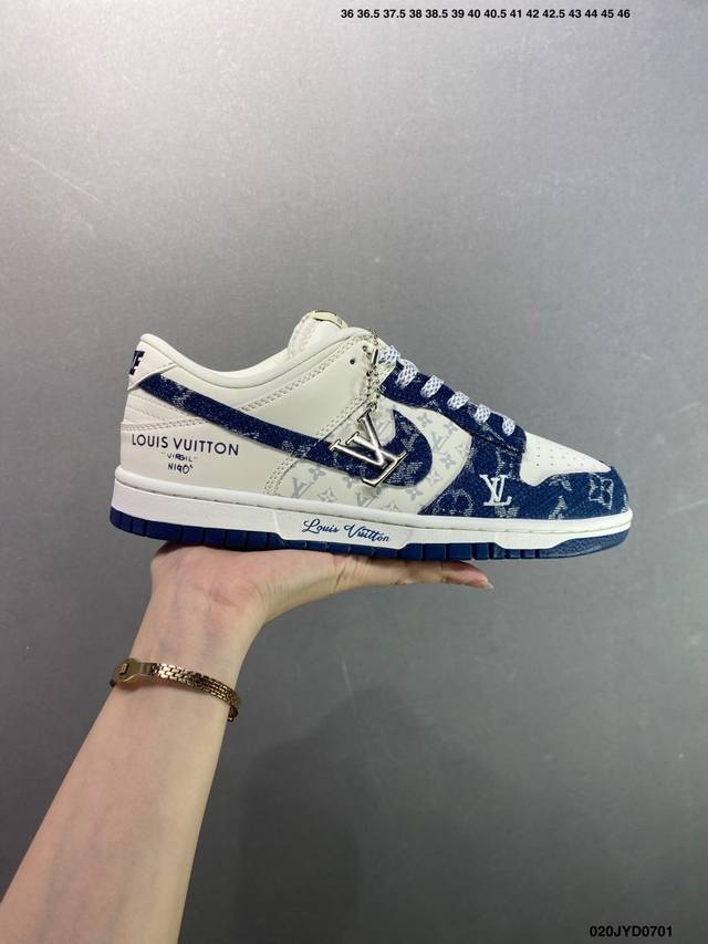 公司级Nk Dunk Low Retro “Diy高端定制” 低帮休闲运动板鞋 原装头层材料 用料绝不含糊 独家版型蒸餾加工帶來的是更好的视觉和脚感体验 清洁度