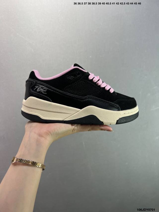 Who Decides War X Nike Jordan Flight Court Ate 搭防滑耐磨 低帮 耐克复古篮球鞋 货号:Hf3255-003 尺码