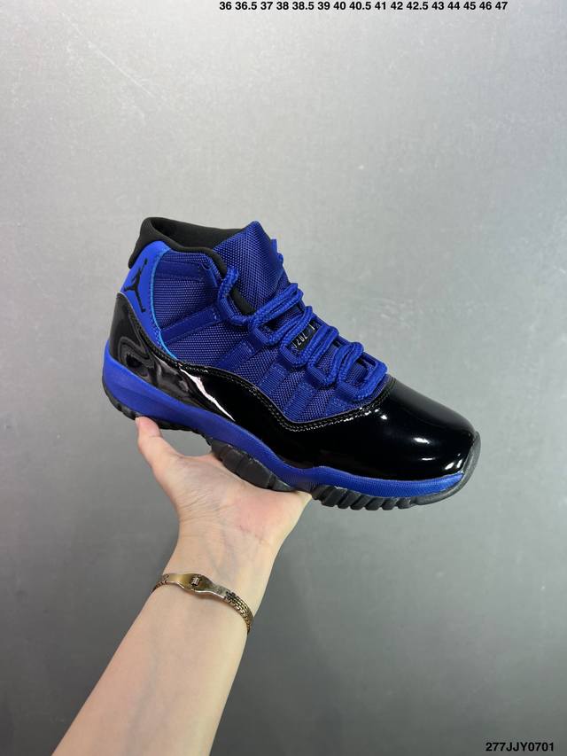 Air Jordan Aj11 Low ”72-10“ 大魔王 原楦原档案数据开模打造 原厂中底拉帮钢印 原厂漆皮 防冻不开裂 头层皮料 原装鞋撑 水晶大底正确