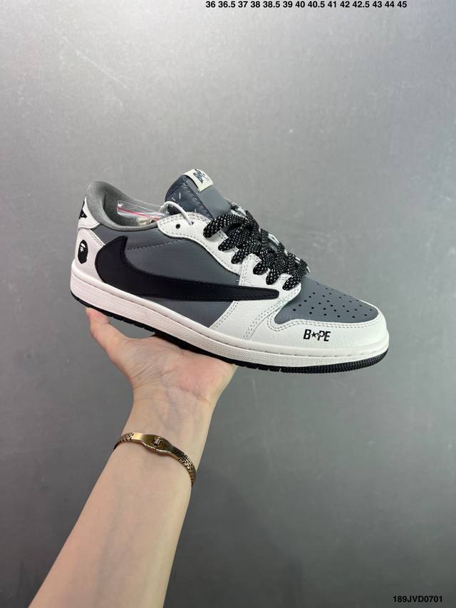 公司级Nike Air Jordan 1 Low 定制配色 定制Aj联名-高端定制 低帮复古文化板鞋 #定制鞋盒 大厂纯原品质出货 超高清洁度 皮料切割干净无任