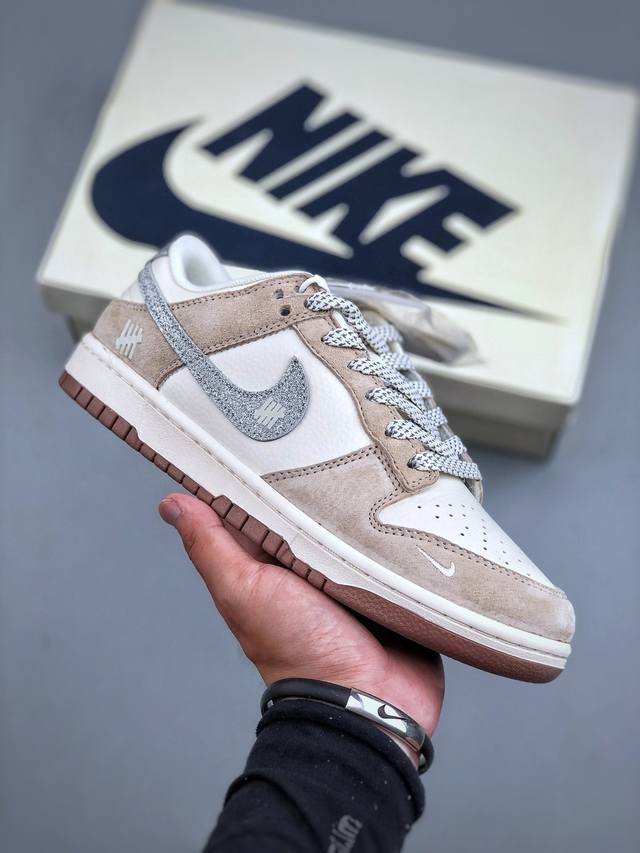 福利特价 原本地280版本 Nk Sb Dunk Low Un联名-浅棕亮银勾 周年高端定制 低帮休闲板鞋 #定制鞋盒 大厂纯原品质出货 超高清洁度 皮料切割干